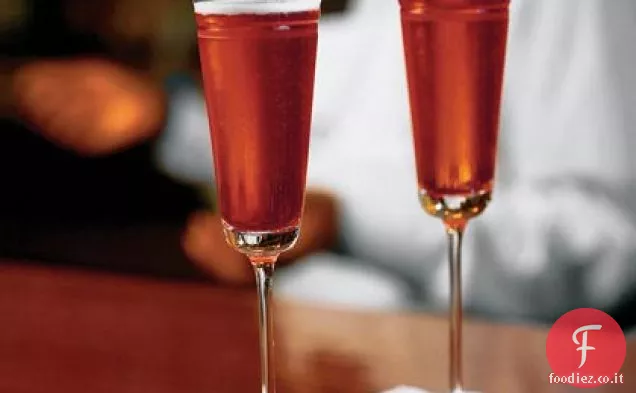 Cocktail di Champagne al melograno