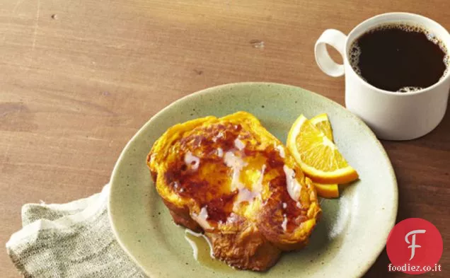 Toast alla zucca alla francese