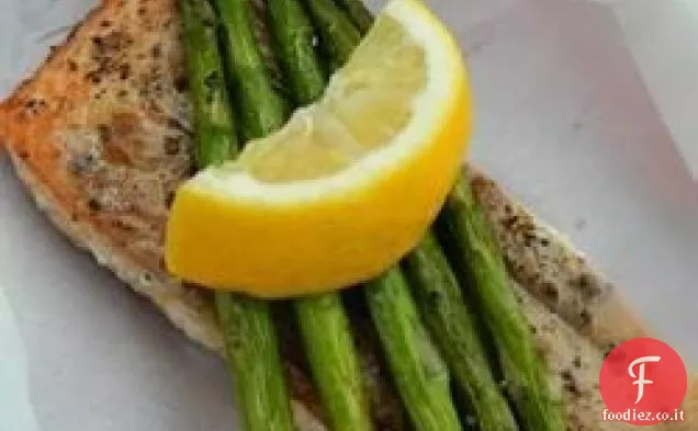 Come fare il salmone in pergamena