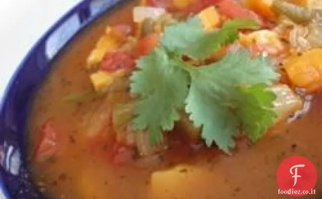 Minestrone di patate dolci