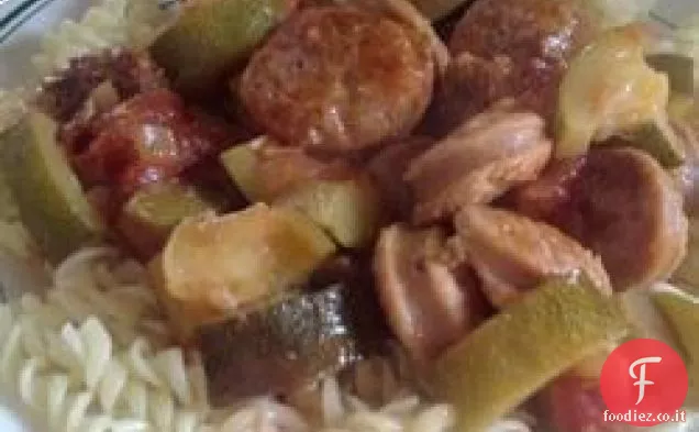 Salsiccia Italiana e Zucchine