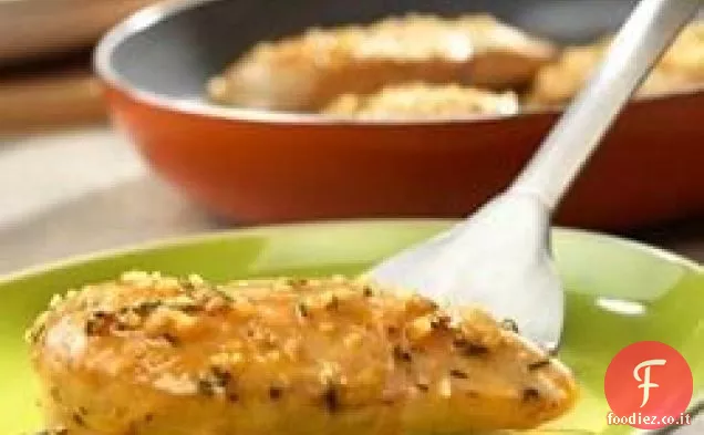 Pollo con salsa di vino bianco