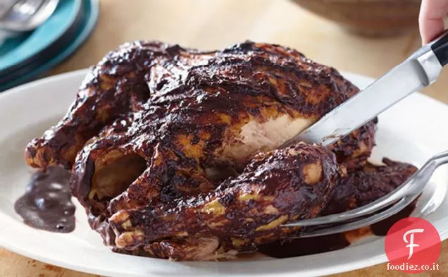 Ancho cioccolato BBQ Pollo