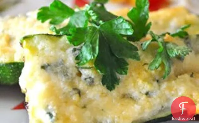 Aglio alla griglia Parmigiano Zucchine