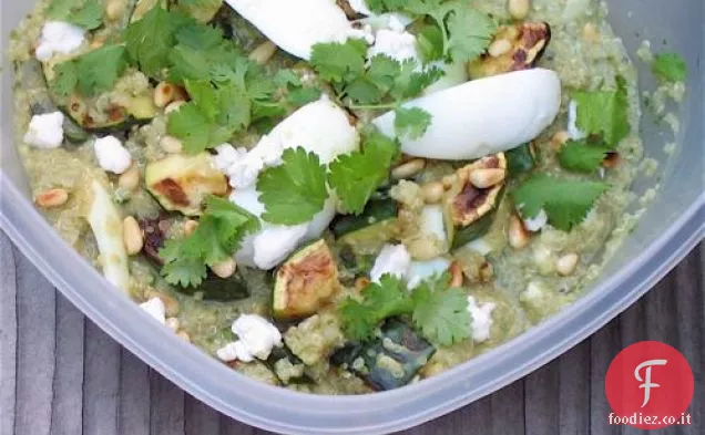 Sano e delizioso: Quinoa e zucchine grigliate