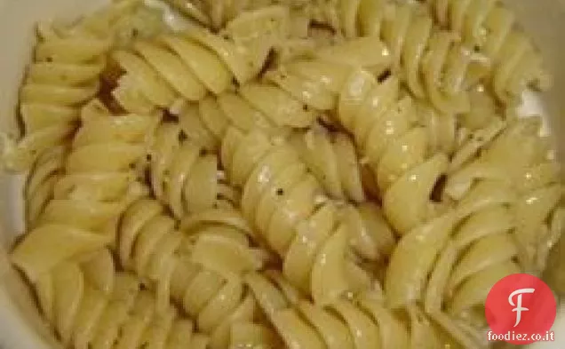 Pasta all'aglio fritta