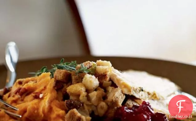 Casseruola di patate dolci speziate