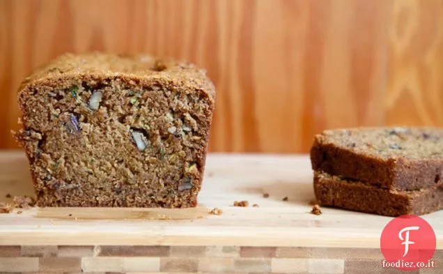 Pane di zucchine quasi vegano