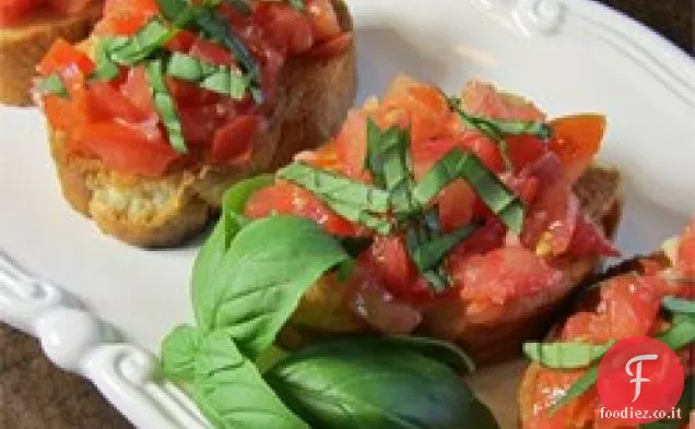 Bruschetta con Scalogno