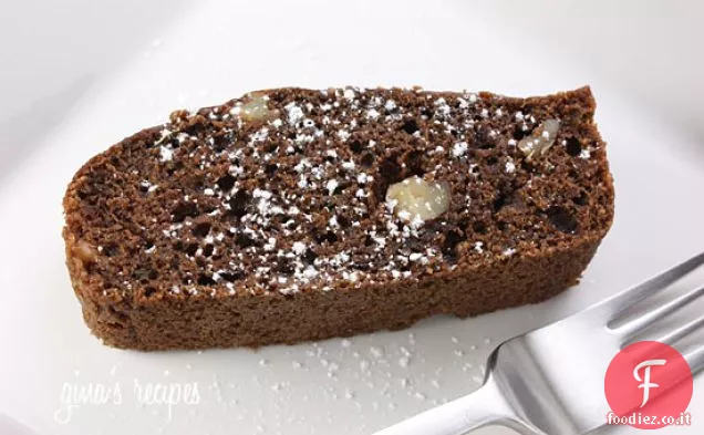 Pane di zucchine al cioccolato