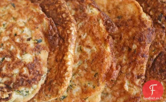 Frittelle di zucchine senza glutine