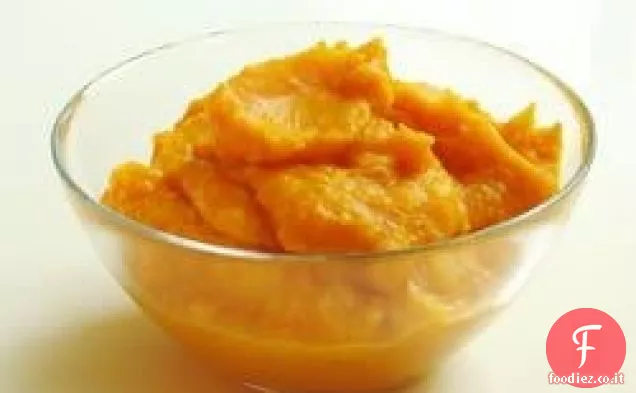 Zucca al forno e sciroppo d'acero