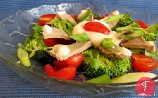 Insalata di manzo e broccoli
