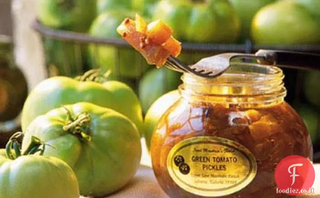 Sottaceti di pomodoro verde