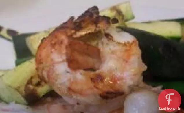 Gamberi alla griglia di Gale