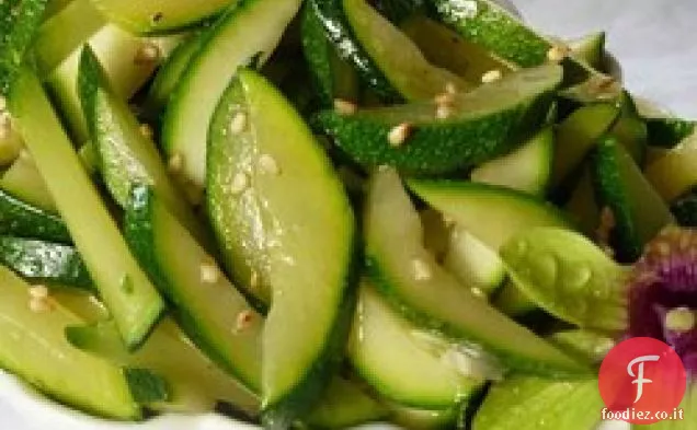 Zucchine in stile asiatico