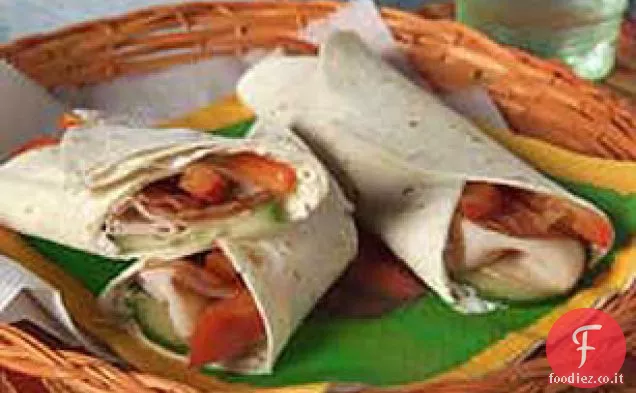 Turchia Fajita avvolge