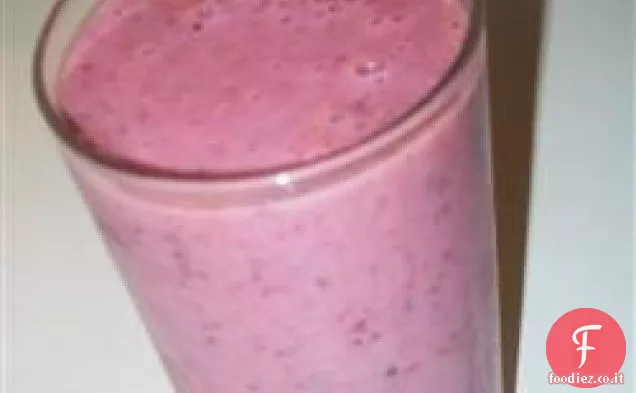 Frullato di banana e fragola