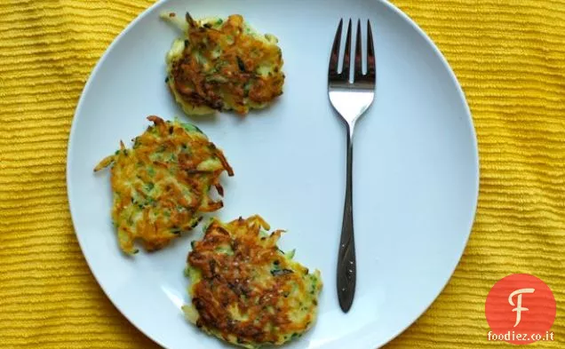 Il sussurratore di frutta e verdura: frittelle di zucchine