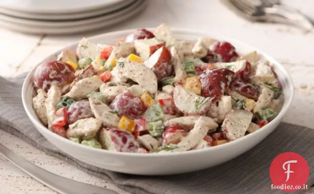 Insalata di pollo e patate Ranch