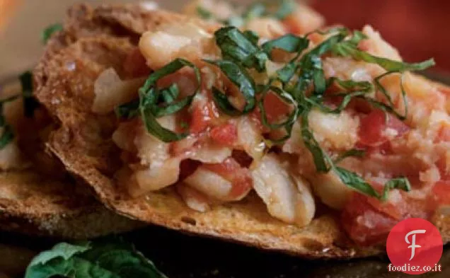 Bruschetta di Pomodoro e Fagioli