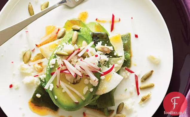 Insalata piccante di avocado Poblano