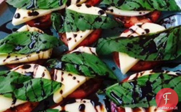 Insalata Caprese con Riduzione Balsamica