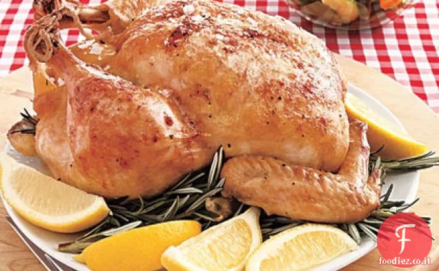 Pollo al limone e rosmarino