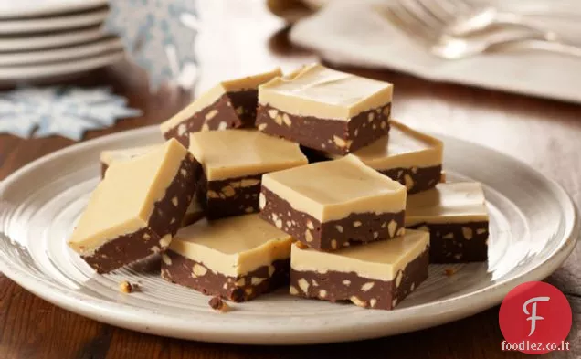 Cioccolato a strati-Burro di arachidi Fudge