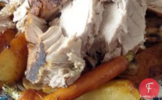 Arrosto domenicale con verdure