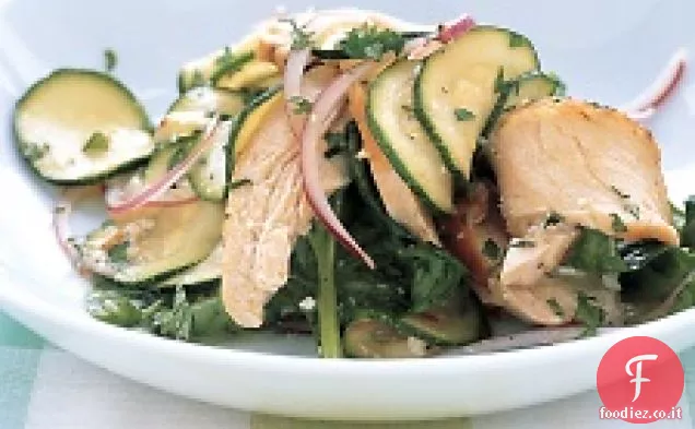 Insalata di zucchine e pollo
