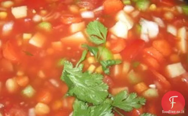 Zuppa di verdure abbondante