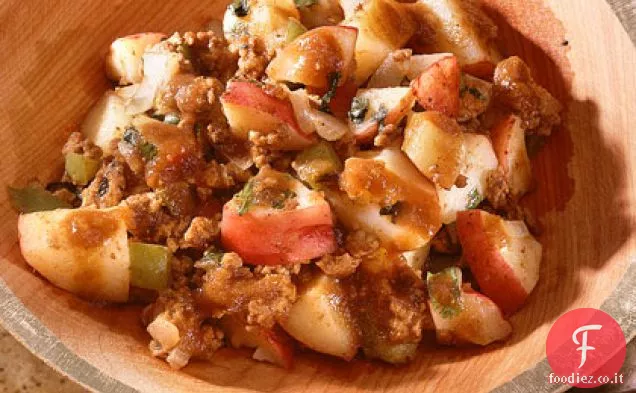Picadillo Con Carne de Res (Hashish di patate e manzo)