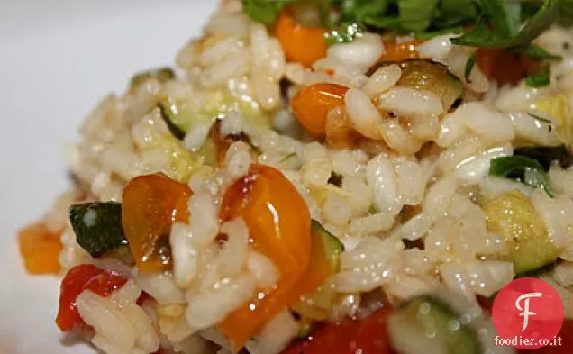 Risotto al Pomodorino Arrosto e Zucchine
