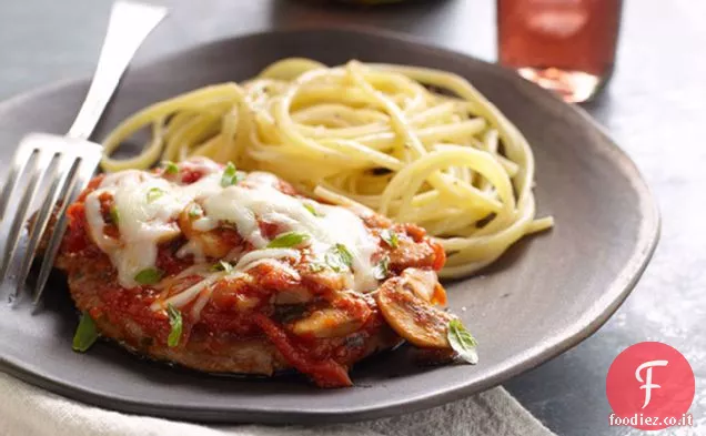 Braciole di maiale Parmigiana