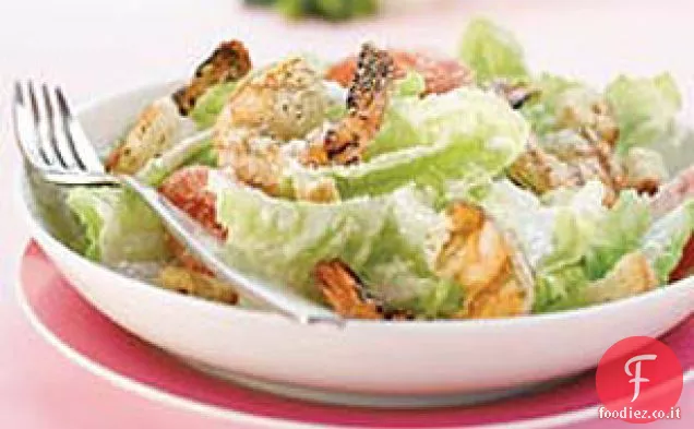 Insalata di gamberi alla griglia-Caesar