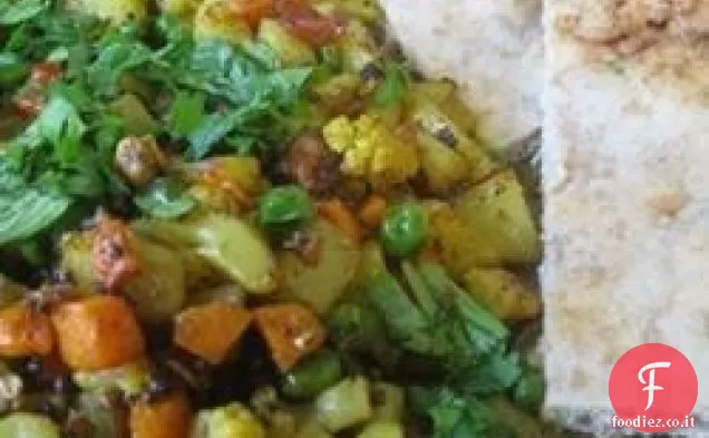 Indiano vegetale Bhaji