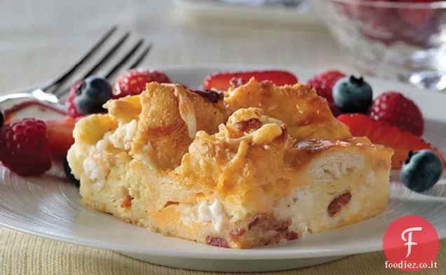 Tre-formaggio Brunch Cuocere