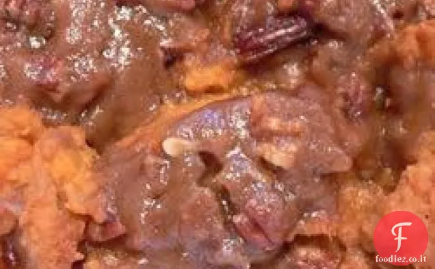 Casseruola di patate dolci senza uova
