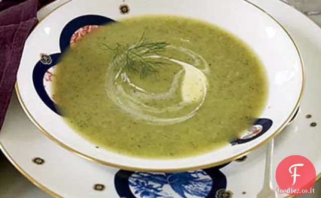 Zuppa di zucchine e finocchi