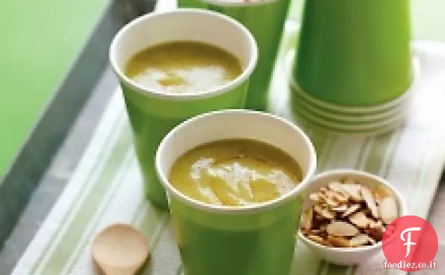 Zuppa di zucchine al curry