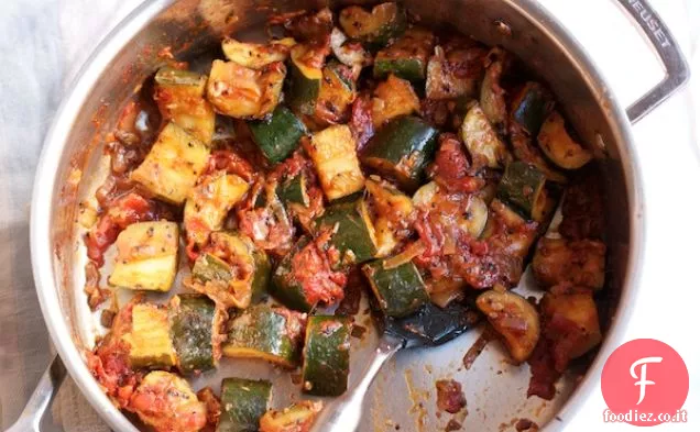 Zucchine e Curry di Pomodoro