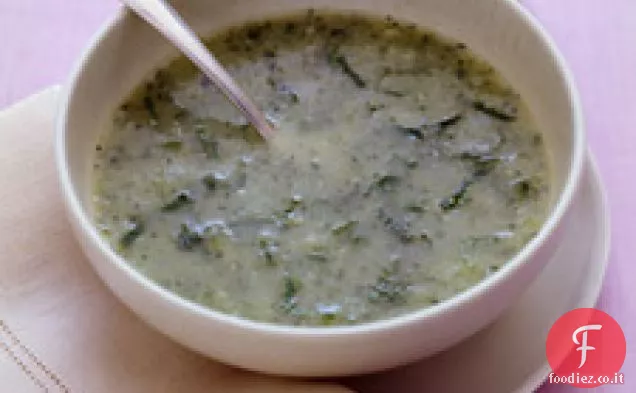 Zuppa di zucchine e menta