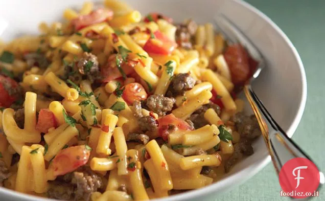 Veloce manzo e pasta pentola