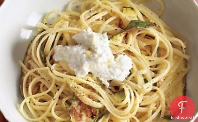 Pasta di Zucchine con Ricotta