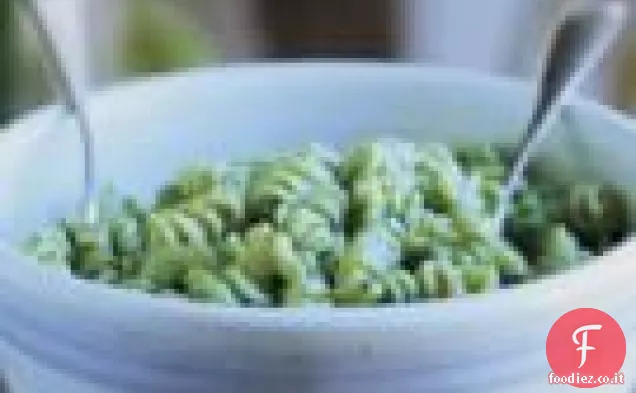Fusilli con Zucchine Crude, Mascarpone e Ricotta