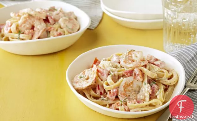 Creamy Shrimp Diavolo