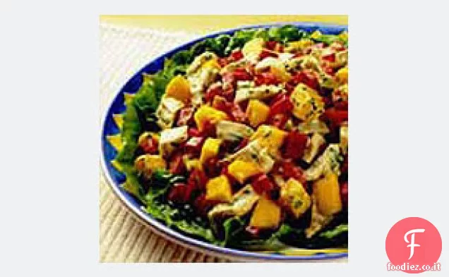 Insalata di pollo tropicale