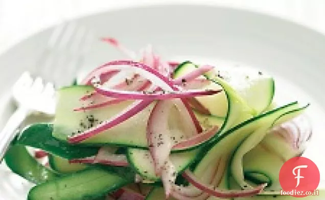 Insalata di zucchine con Cipolla rossa