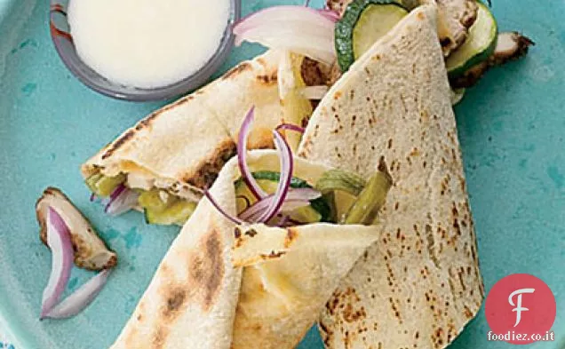 Pollo Shawarma con Fagiolini e Zucchine